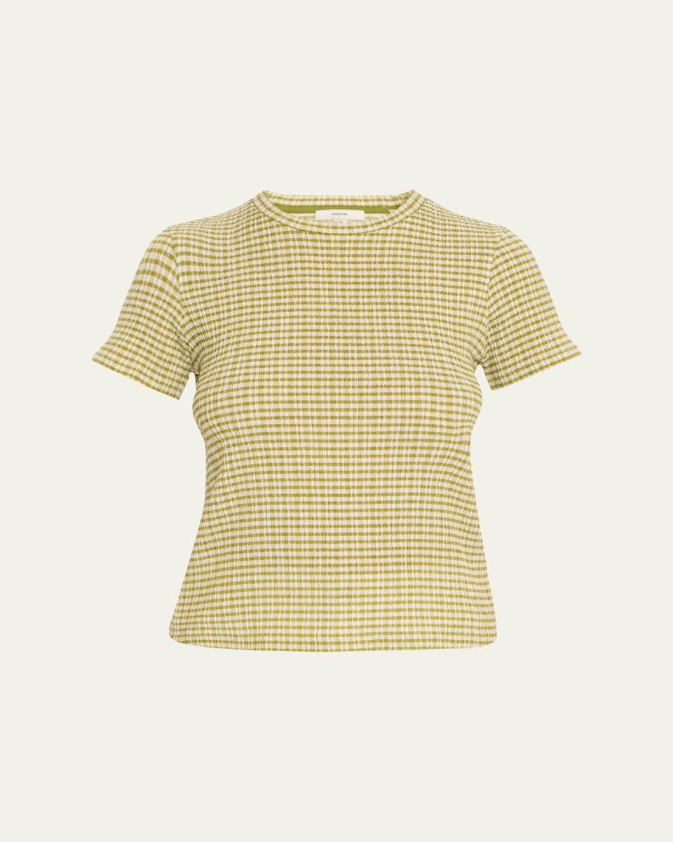 Short-Sleeve Crewneck Top